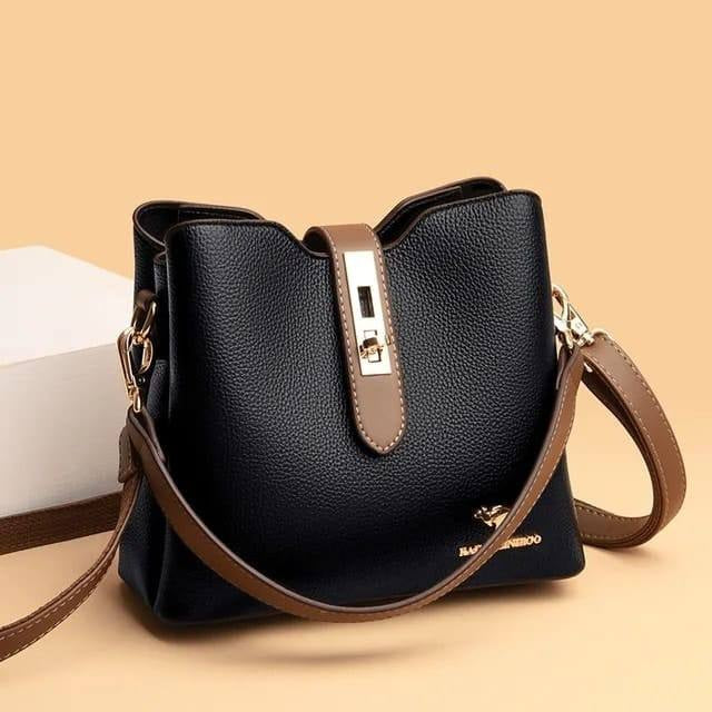 Premium Genuine Leather Crossbody Bag