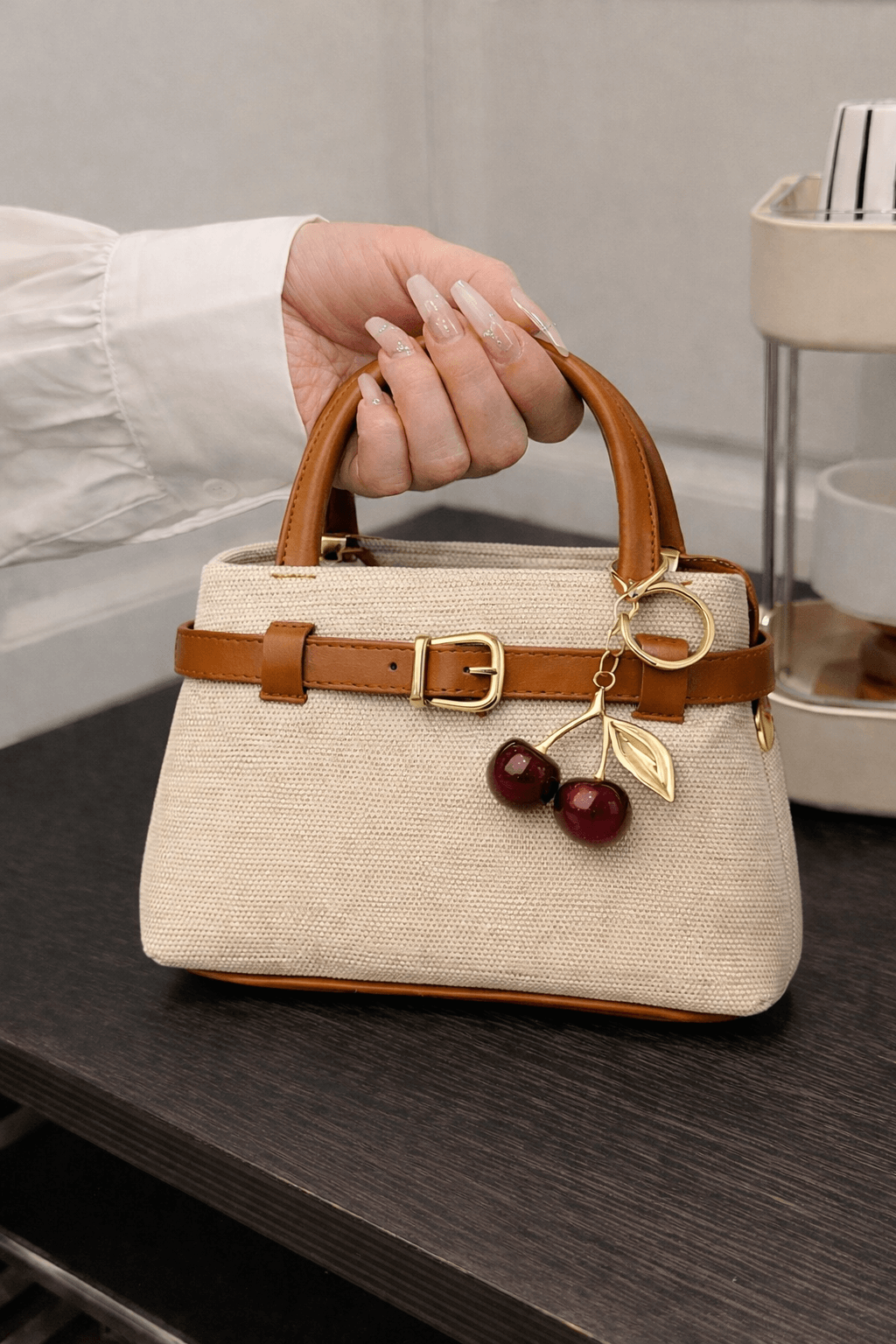 Shein 9  CrossBag With cherry charm