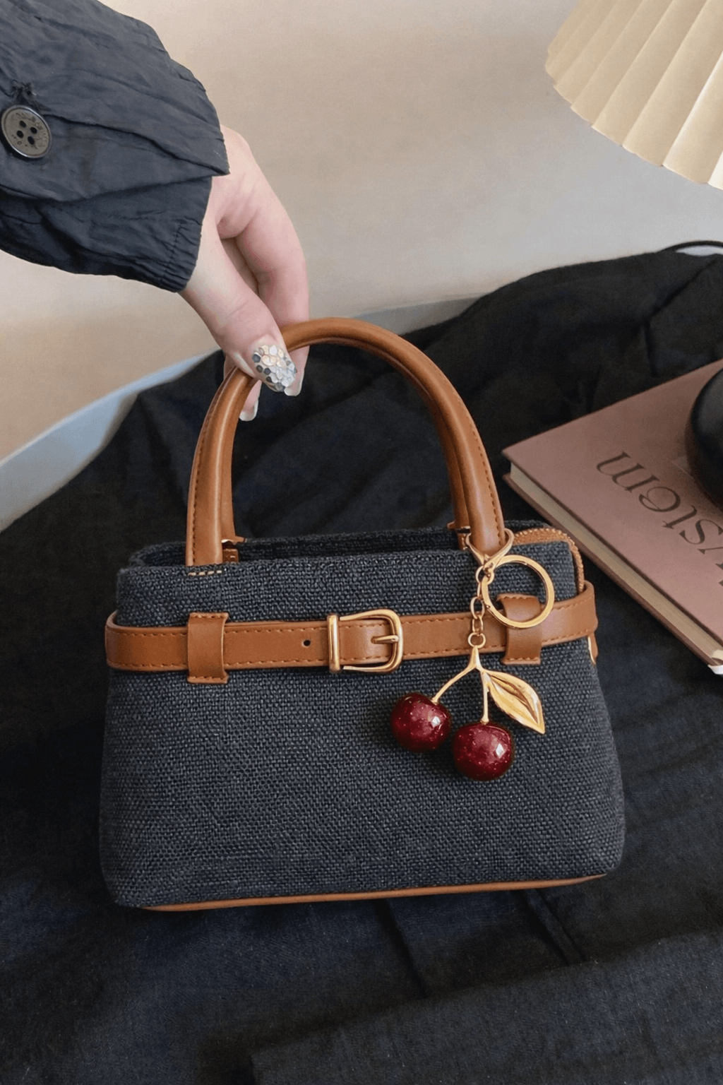 Shein 9  CrossBag With cherry charm