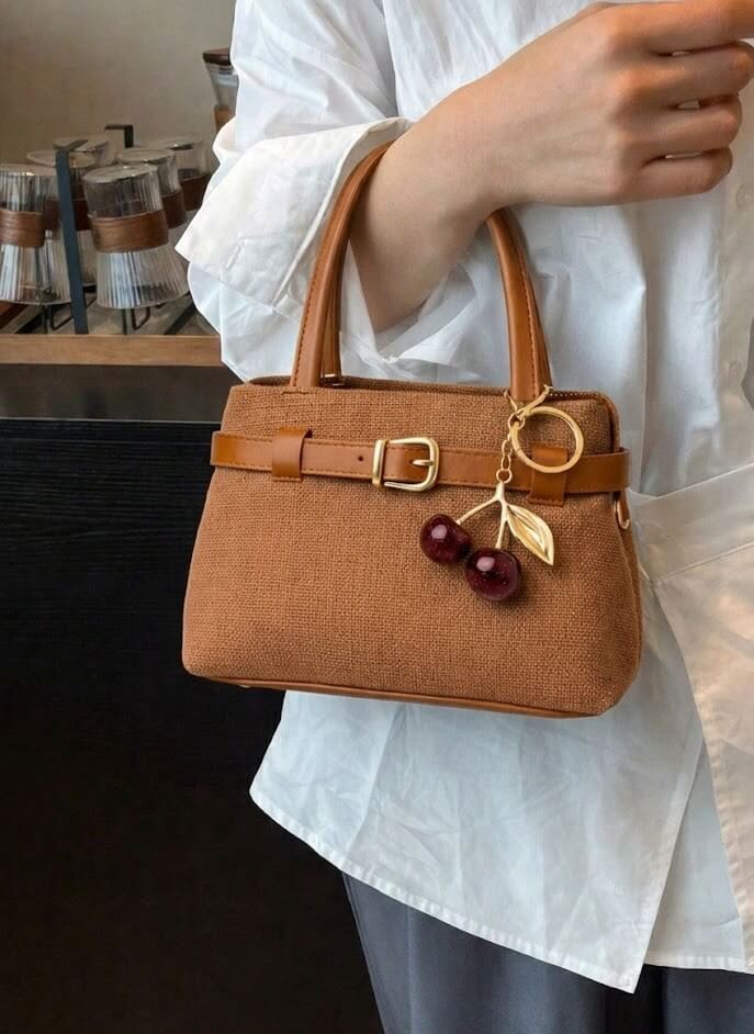 Shein 9  CrossBag With cherry charm
