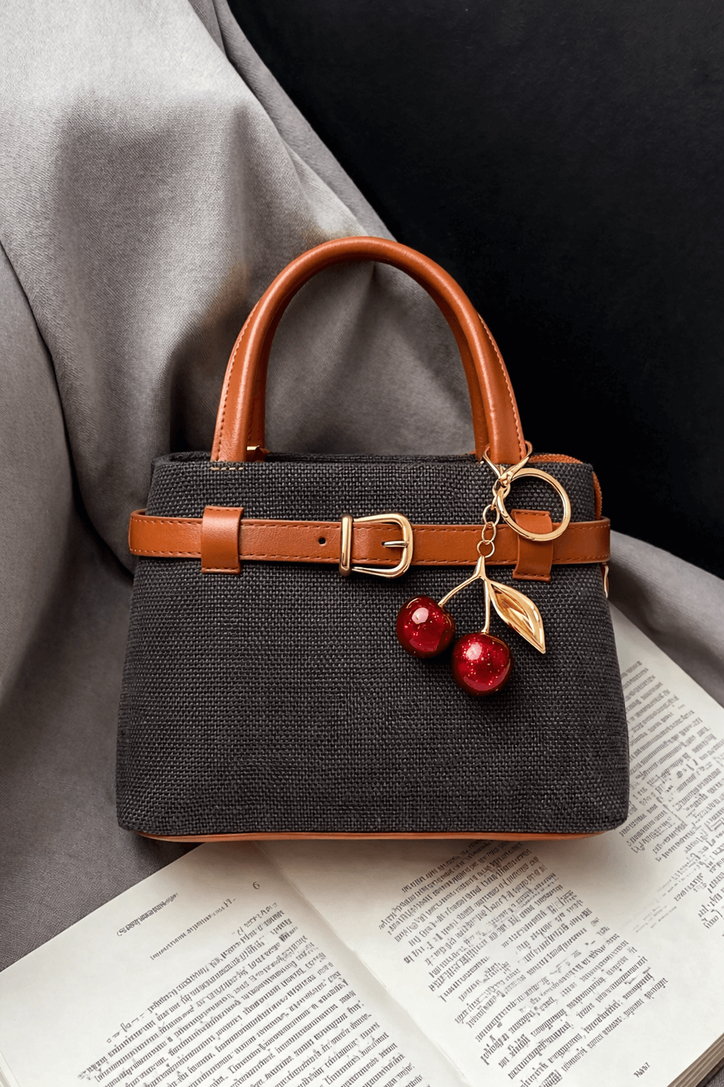 Shein 9  CrossBag With cherry charm