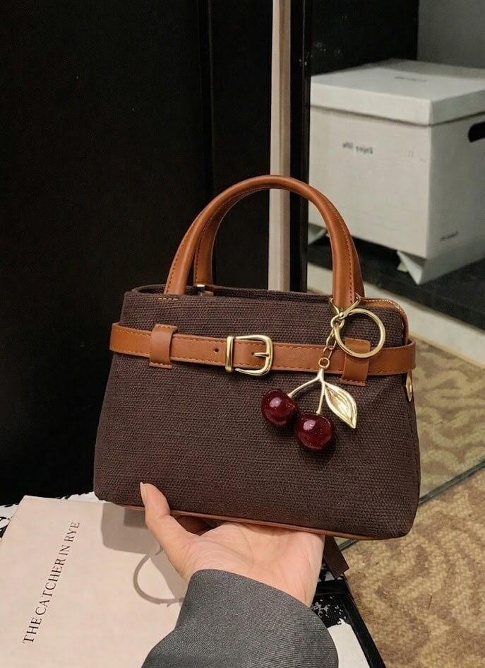 Shein 9  CrossBag With cherry charm