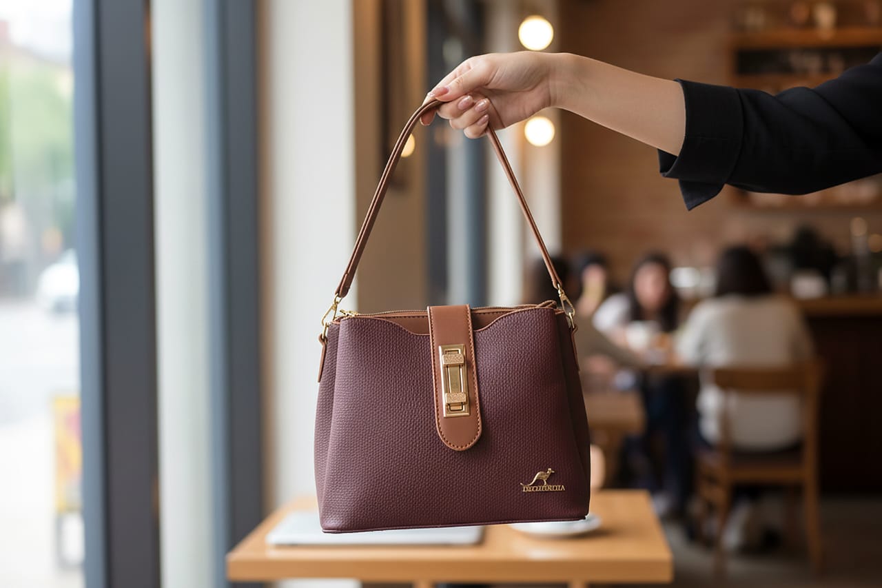 Premium Genuine Leather Crossbody Bag