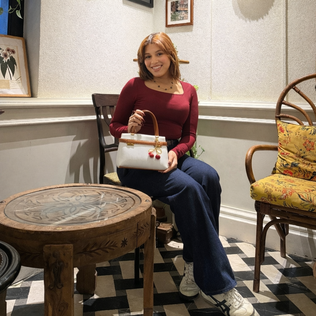 Shein 9  CrossBag With cherry charm