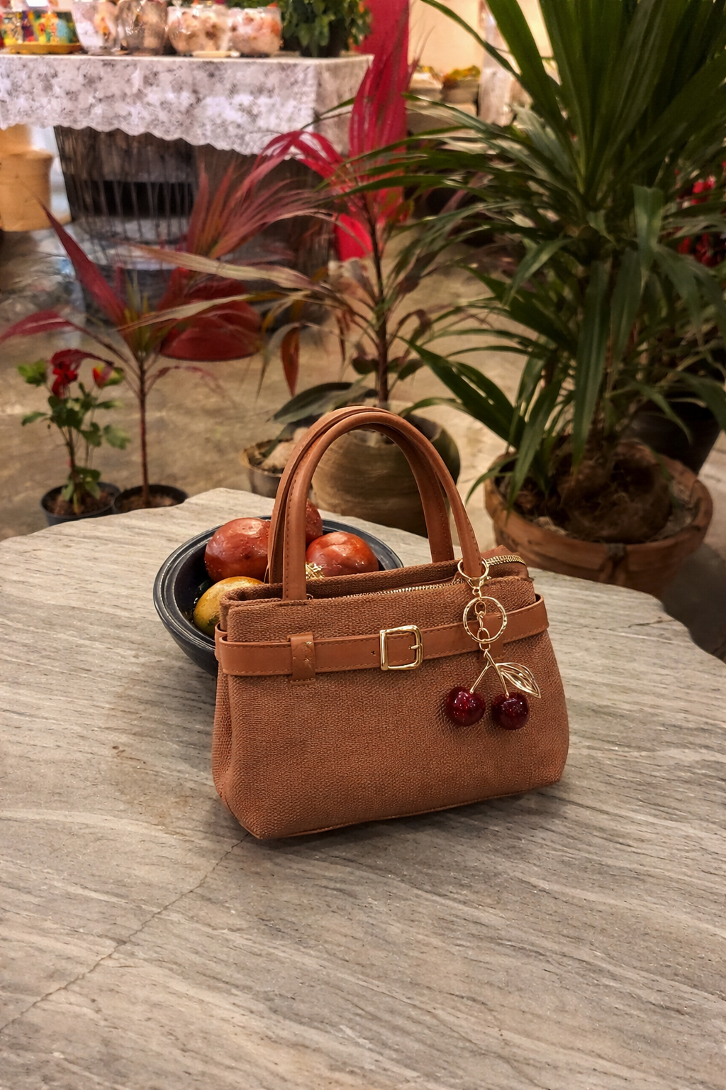 Shein 9  CrossBag With cherry charm