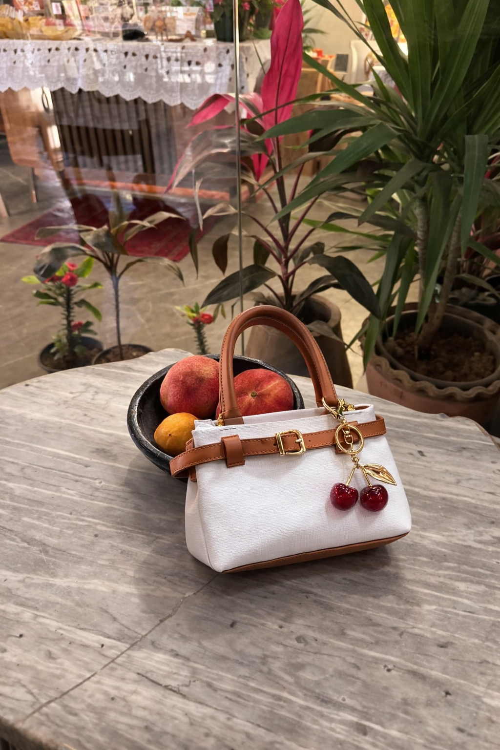 Shein 9  CrossBag With cherry charm