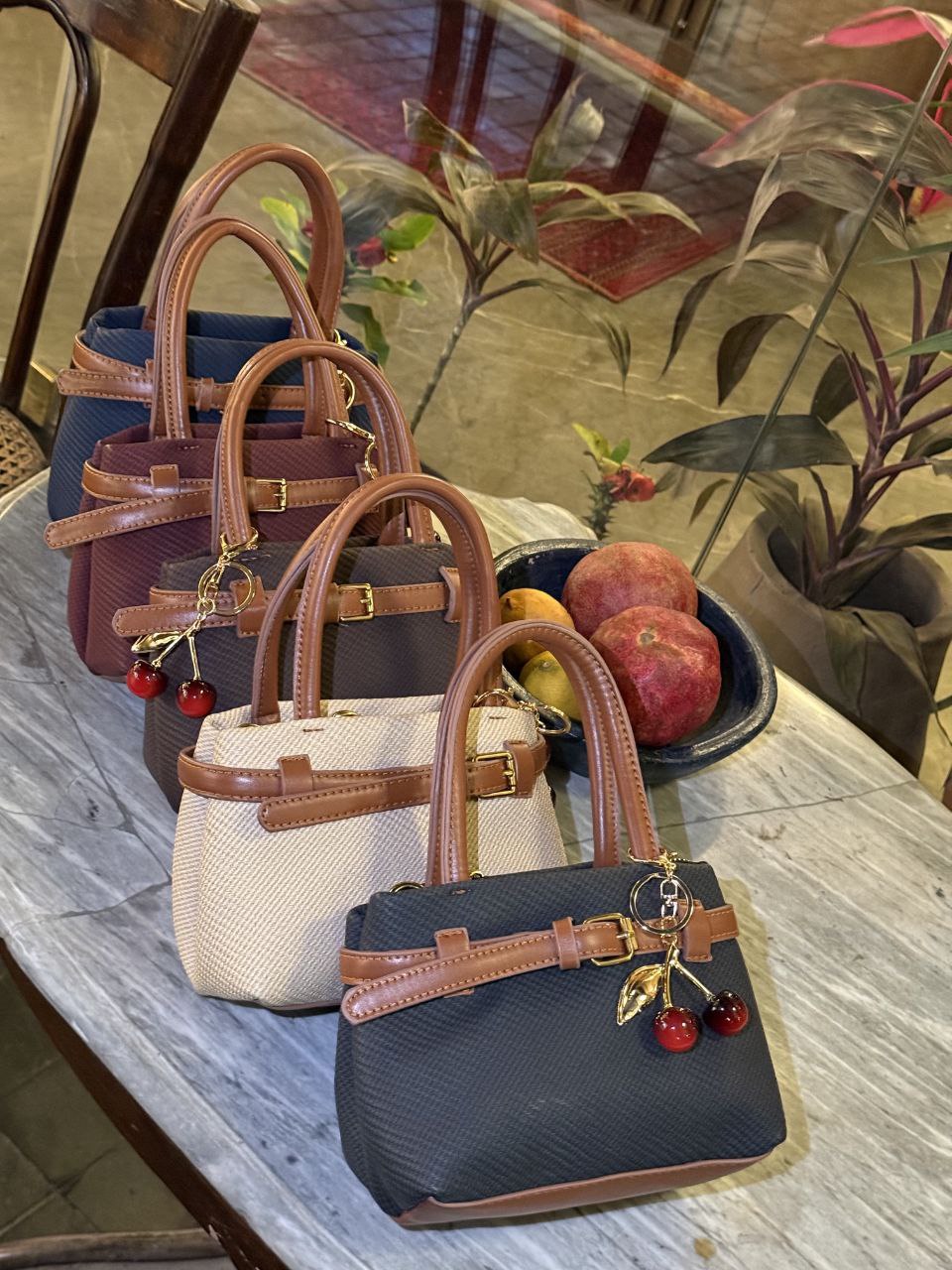 Shein 9  CrossBag With cherry charm