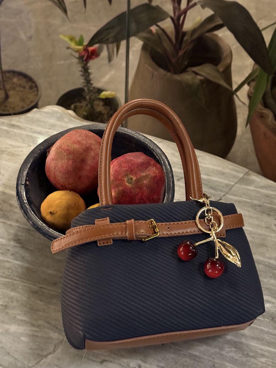 Shein 9  CrossBag With cherry charm